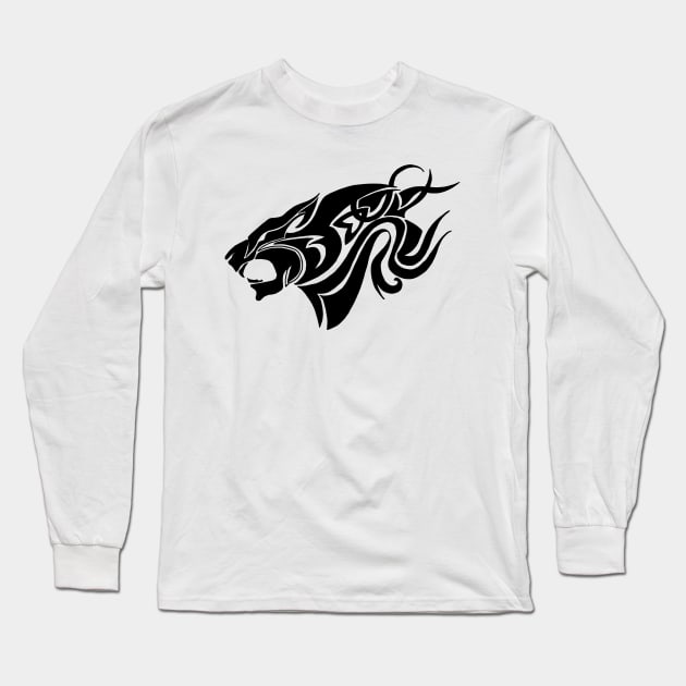 Tribal tiger Long Sleeve T-Shirt by Smriti_artwork